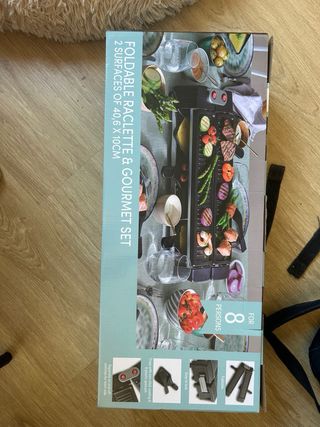 Raclette para 8 personas