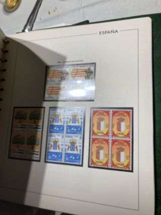 Sellos España 1980-2004. 4 colecciones completas