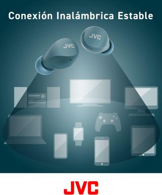 JVC Auriculares inalámbricos Gumy Mini - (5.1) Peq