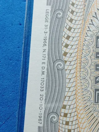 Biglietto di Stato 500 Lire Repubblica Italiana