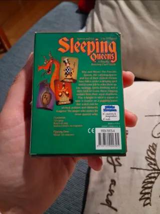 Juego de cartas Reinas durmientes