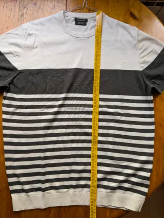 Camiseta Massimo Dutti Rayas Talla M