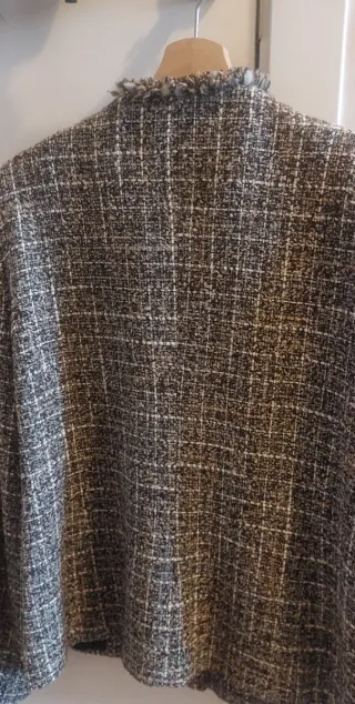 Traje Tipo Chanel T-50 Anna t. Gris