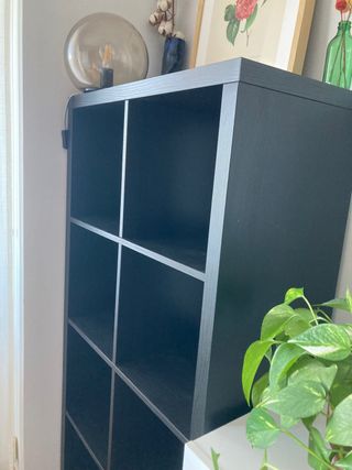 Estantería Kallax Ikea Negra