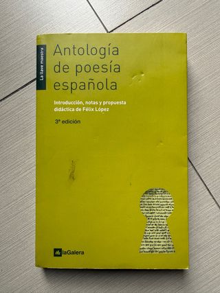Antología de poesía española