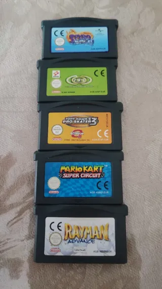 Pack 5 Juegos Game Boy Advance
