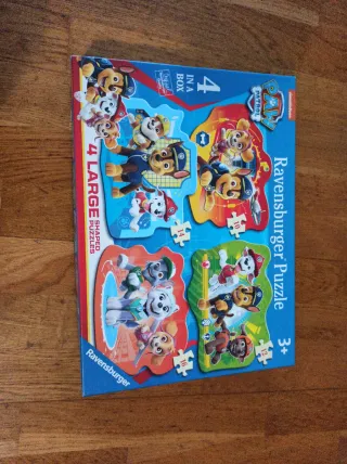 Puzzle Ravensburger Patrulla Canina 4 Puzzles