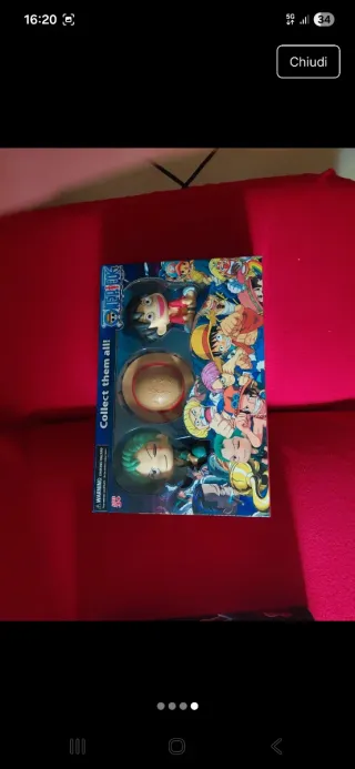 Action Figure One Piece Set