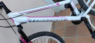 Bicicleta Mujer Tarpedo Earth Blanca/Rosa