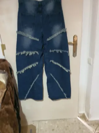 Pantalón vaquero ancho T M