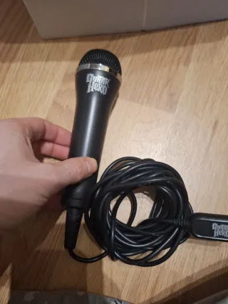 Micrófono Guitar Hero Wii