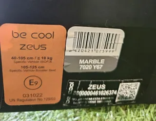 Silla de coche Be Cool Zeus