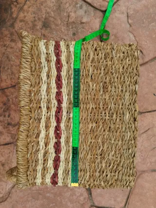 Cesta Zara Home Fibras Naturales Nueva