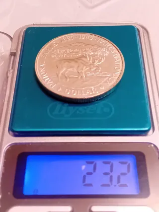 Dólar Plata Canadá 1885-1985