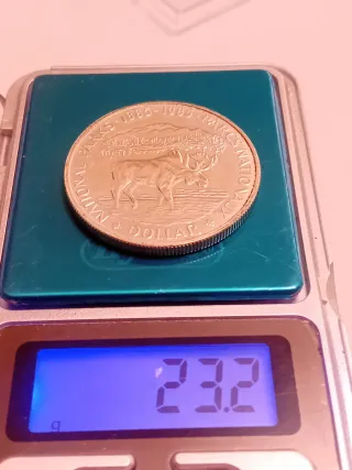 Dólar Plata Canadá 1885-1985