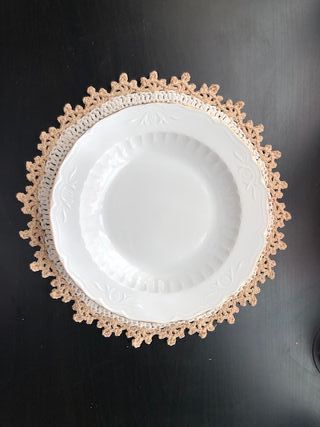 Bajoplatos tejidos a crochet