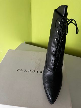 Botines Farrutx Piel Negros
