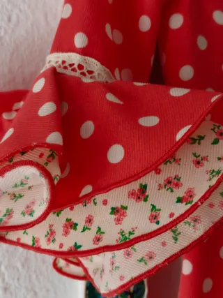 Traje de flamenca niña 7 años
