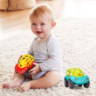 Juguetes para Coches para Bebes 2PCS Suave Plástic
