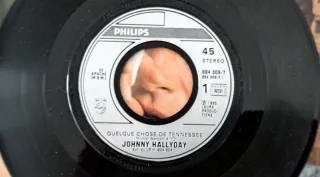 JOHNNY HALLYDAY - Lote de 3 discos single