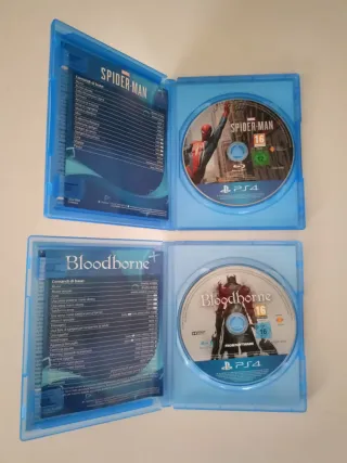 PS4: Spider-Man + Bloodborne