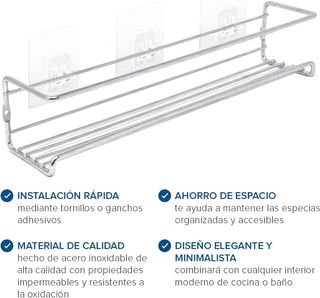 joeji's Kitchen Estanteria especias de dos niveles