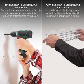 joeji's Kitchen Estanteria especias de dos niveles