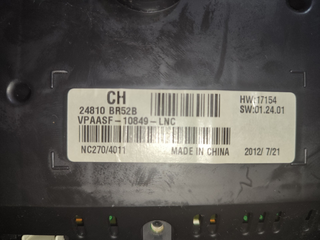 CUADRO INSTRUMENTOS NISSAN QASHQAI (J10) Visia 4X