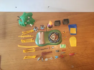 Playmobil Campamento Verano con Fogata