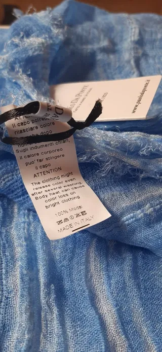 Foulard Paolo da Ponte azzurro