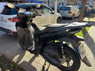 Honda Sh125i Sport Negra