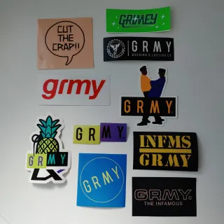 Pack Pegatinas Grimey