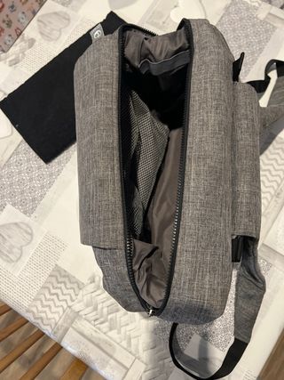 Bolso Mochila Stokke para Carro Gris