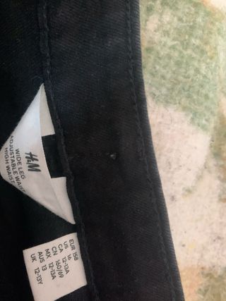 Vaqueros H&M negros talla 13-14