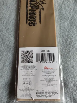 Troquel Alfabeto Tim Holtz