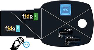 Llave de Seguridad Certificada FIDO2 USB y NFC * U