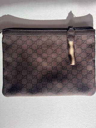 Cartera Gucci Marrón GG Monogram