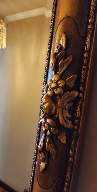 Espejo Barroco Dorado Grande 82x130