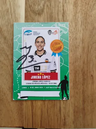 Firma Original Jimena López - Liga F