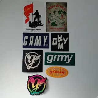 Pack Pegatinas Grimey