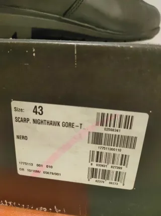 Botas Moto Gore-Tex Negras