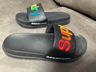 Chanclas Superdry Talla 38 Negro Multicolor