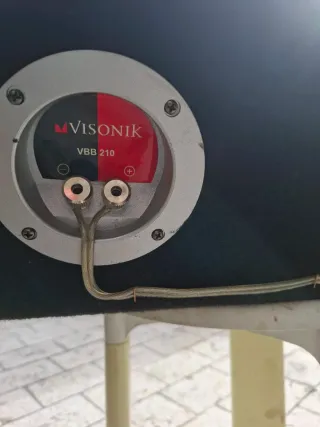 Caja Doble Subwoofer Visonik 1000W