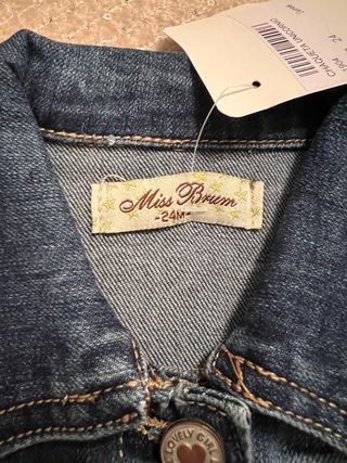 Chaqueta tejana - T 24 meses - NUEVA