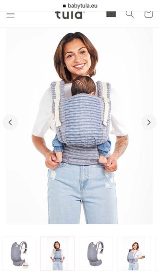 Mochila portabebe Tula Baby como nueva