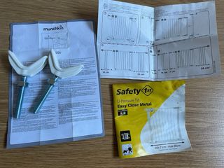 Barrera seguridad niños blanca