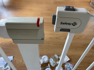 Barrera seguridad niños blanca