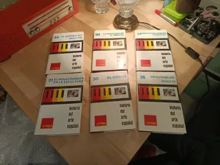 6 Libri di diapositive d'arte