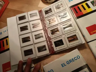 6 Libri di diapositive d'arte