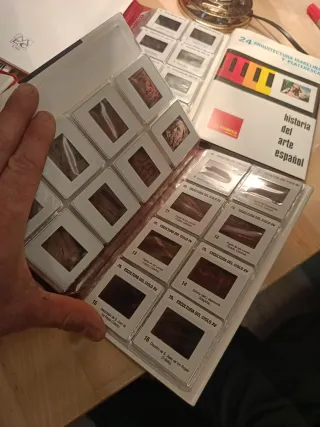 6 Libri di diapositive d'arte